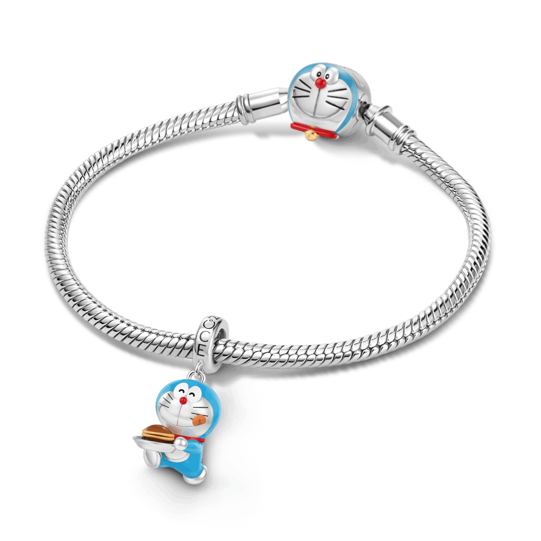 Gnoce Doraemon Dorayaki Tray Dangle Charm_3