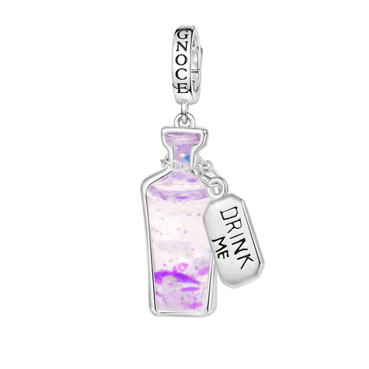 Gnoce Glow-in-the-Dark Alice's Magic Potion Pendant Dangle Charm_1
