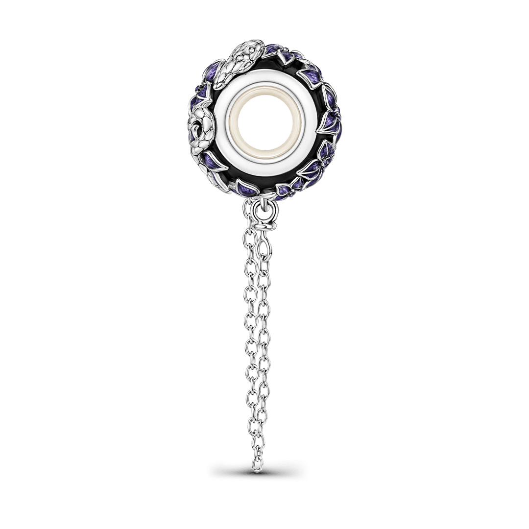 Gnoce Glow-in-the-dark Temptress Datura Safety Chain Platinum-plated Silver Blend_6