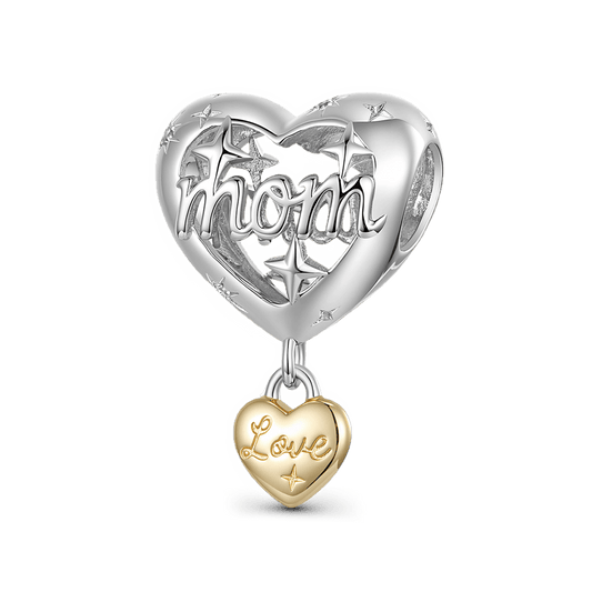 Gnoce Mom Heart Pattern Bead Charm_1