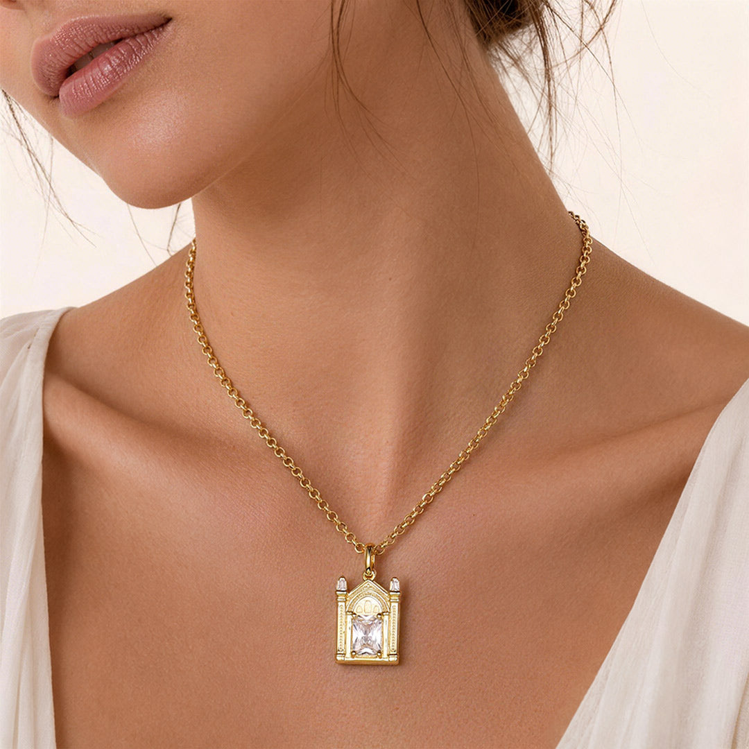 Gnoce Harry Potter Mirror of Erised Necklace_2