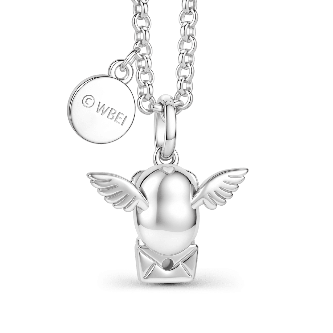 Gnoce Harry Potter Winged Hedwig Owl Necklace_4