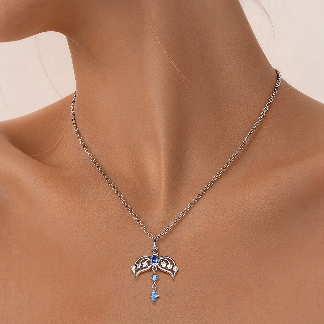 Gnoce Harry Potter Ravenclaw House Diadem Pendant Necklace_2
