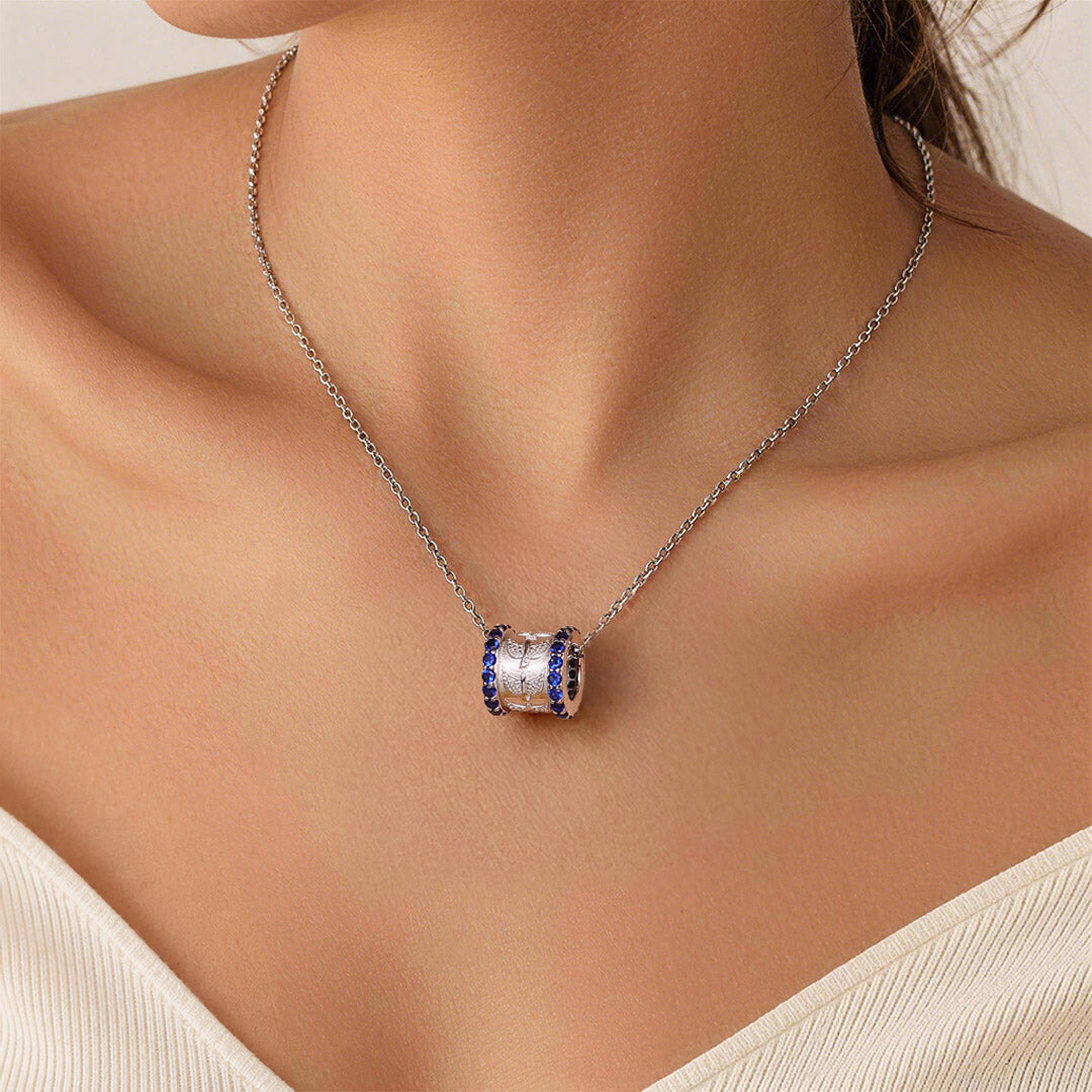 Gnoce Harry Potter Ravenclaw House Diadem Barrel Necklace_2