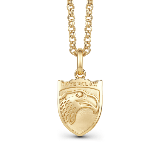 Gnoce Harry Potter Ravenclaw House Crest Eagle Gold‑Tone Pendant Necklace_1