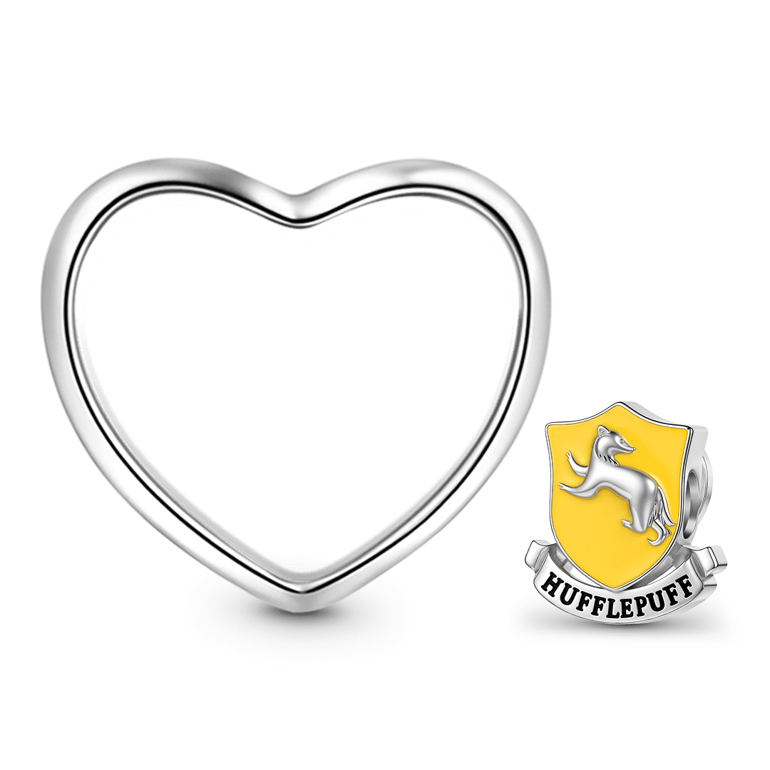 Gnoce Harry Potter Hufflepuff House Crest Badger Photo Custom Bead_5