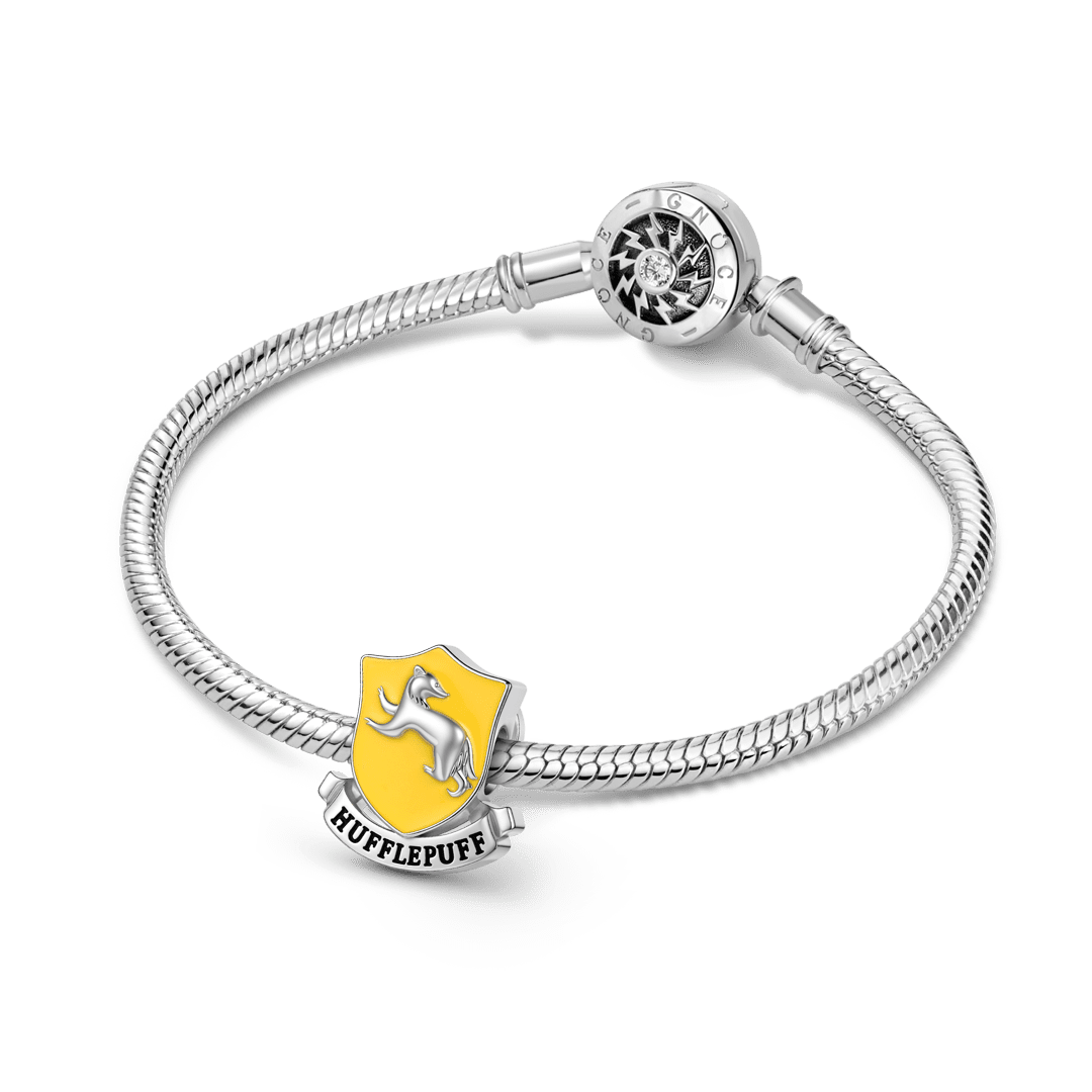 Gnoce Harry Potter Hufflepuff House Crest Badger Photo Custom Bead_4