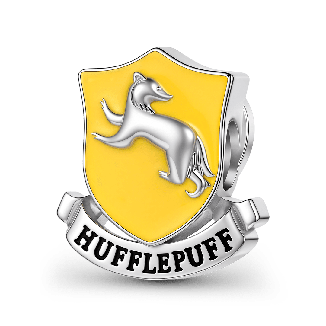 Gnoce Harry Potter Hufflepuff House Crest Badger Photo Custom Bead_1