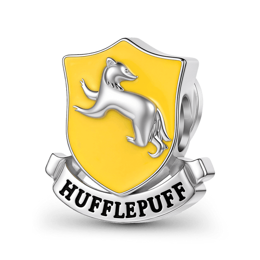 Gnoce Harry Potter Hufflepuff House Crest Badger Photo Custom Bead_1