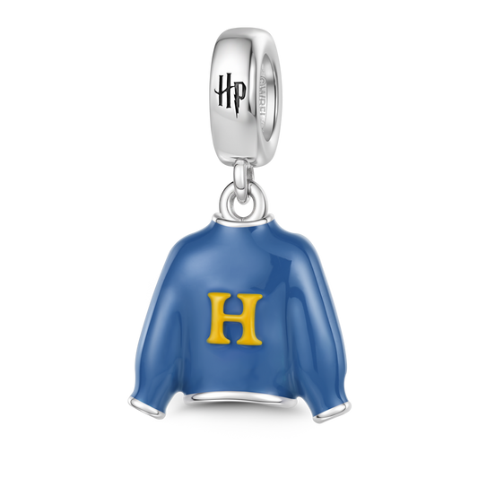 Gnoce Harry Potter Weasley Blue H Letter Sweater Dangle Charm_1