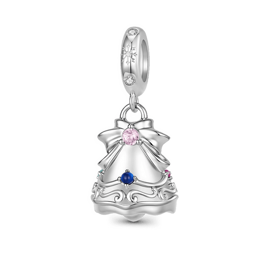 Gnoce Christmas Bell Pattern Dangle Charm_1