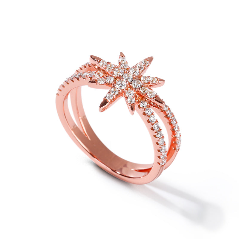 Gnoce Star CZ Ring_2