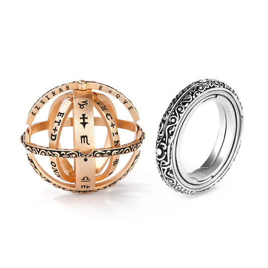 Gnoce Astronomical Sphere Ball Ring_1
