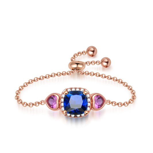 Gnoce Blue Sapphire Adjustable Ring_1