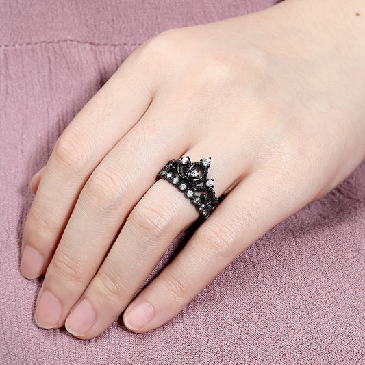 Gnoce Princess Tiara Crown Ring_3