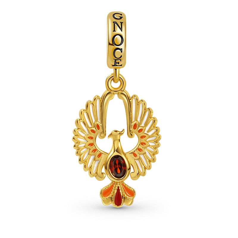 Gnoce Golden Phoenix Charm_1