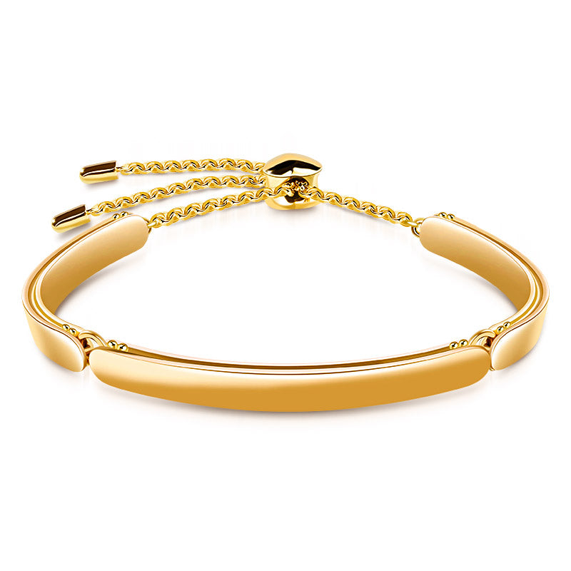Gnoce "Always & Forever" Engravable Bracelets for Women 925 Sterling Silver_4