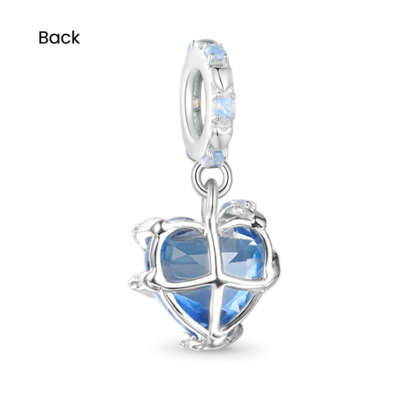 Anello cuore magico azzurro pandora clearance